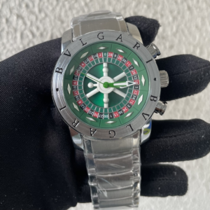Bvlgari Cassino Prata (Fundo Verde)
