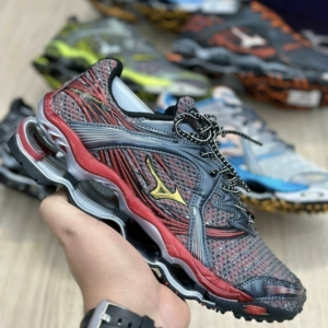 Mizuno Prophecy 1 Cinza/Verm/Ama