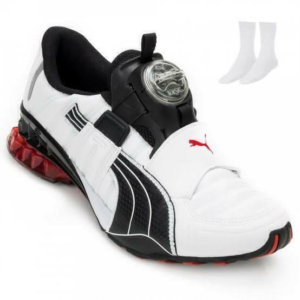 Puma Disk Branco/Vermelho