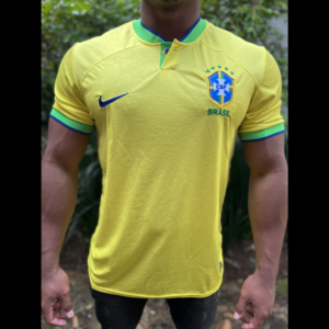 Camisa Seleção Brasileira Premium Amarela (Copa 2022)