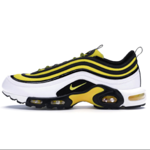 Nike Air Max 97 Plus Branco , amarelo D/Preto