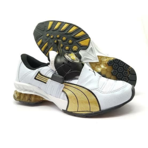 Puma Disk Branco/Dourado
