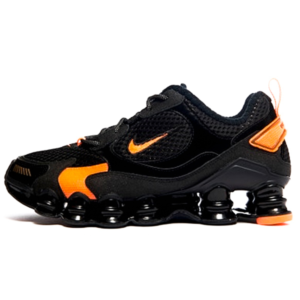 Nike Shox 12 Molas Tlx 2021 Preto/Laranja 40