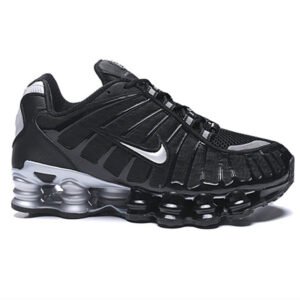 Nike Shox 12 Molas TL Preto/Prata